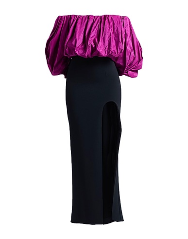 PINKO Long dress GALLERIA Mauve 96% Polyester, 4% Elastane