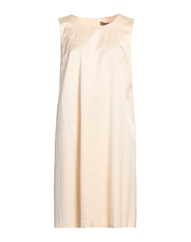 D.EXTERIOR Vestito corto Panna 65% Viscosa, 33% Cotone, 2% Elastan