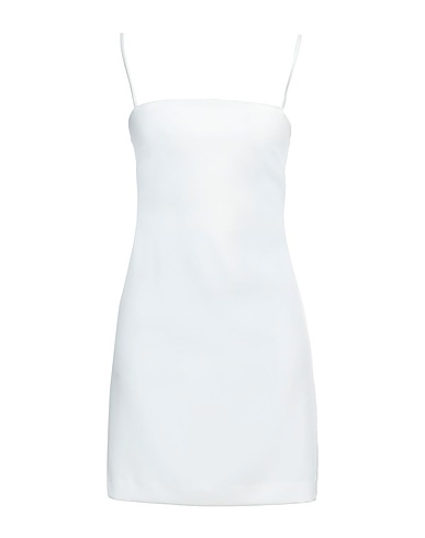 P.A.R.O.S.H. Kurzes Kleid Weiß 97% Polyester, 3% Elastan