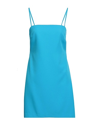 P.A.R.O.S.H. Short dress Azure 97% Polyester, 3% Elastane