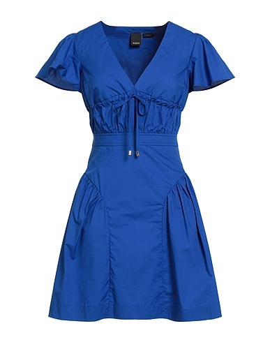 PINKO Short dress Blue 100% Cotton
