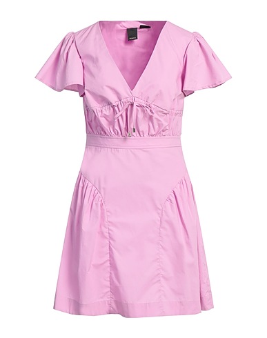 PINKO Vestito corto Rosa 100% Cotone