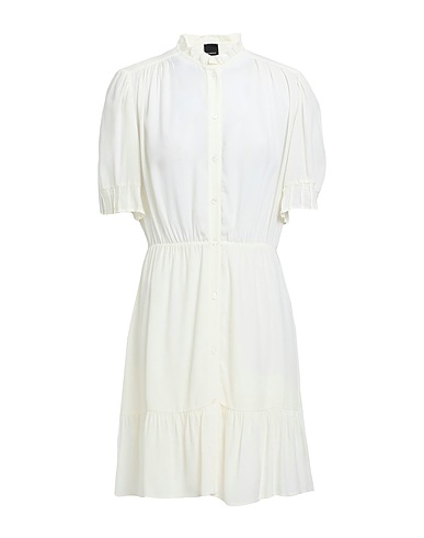 PINKO Shirt dress Ivory 100% Viscose