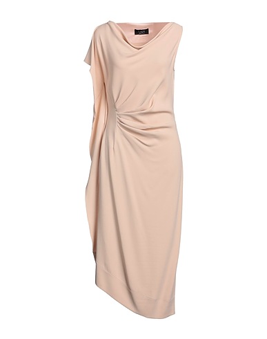 CLIPS Midi dress Light pink 91% Polyester, 9% Elastane