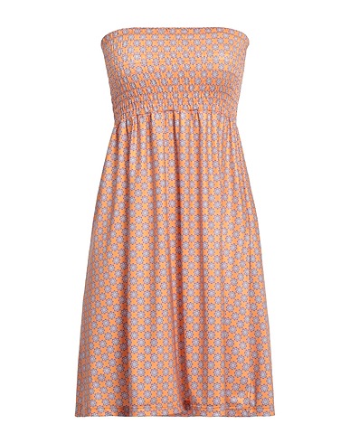 VERDISSIMA Short dress Mandarin 93% Polyester, 7% Elastane
