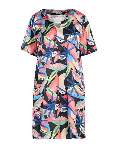 VERDISSIMA Short dress Black 100% Polyester