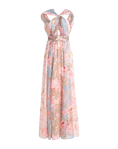 LIU •JO Long dress Light pink 100% Polyester