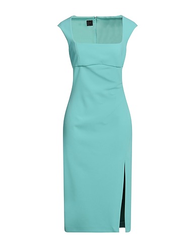 PINKO Vestito midi Turchese 96% Poliestere, 4% Elastan