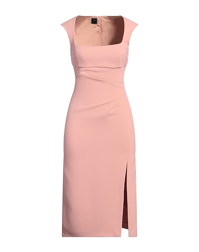 PINKO Midi dress Blush 96% Polyester, 4% Elastane