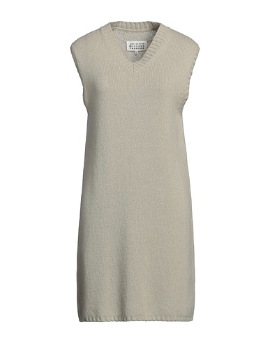 MAISON MARGIELA Short dress Grey 100% Wool