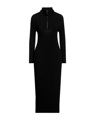 RODEBJER Midi dress Black 70% Viscose, 30% Polyester