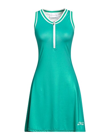 RICHMOND X Short dress Green 86% Polyester, 14% Elastane