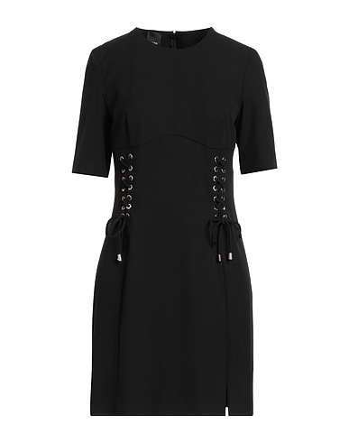PINKO Short dress Black 64% Polyester, 32% Viscose, 4% Elastane