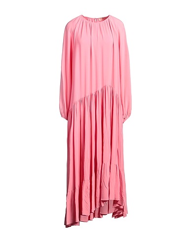 JUCCA Long dress Pink 69% Acetate, 31% Silk