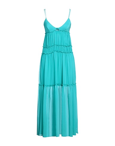 PATRIZIA PEPE Kleid für besondere Anlässe Säuregrün 100% Polyester, Viskose, Elastan