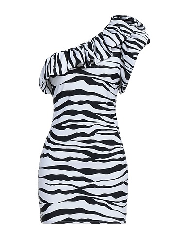 HOUSE OF AMEN Kurzes Kleid Schwarz 80% Polyamid, 20% Elastan