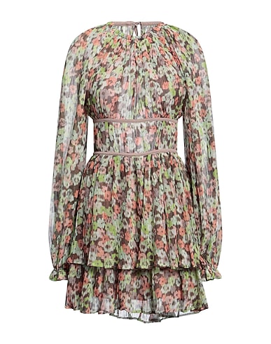 SABINA MUSÁYEV Short dress Light brown 100% Polyester