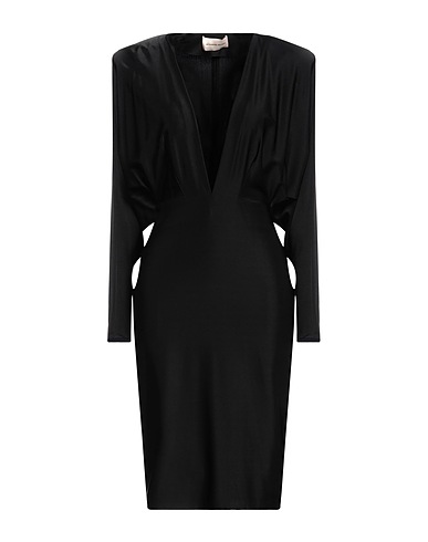 ALEXANDRE VAUTHIER ドレス ブラック レーヨン 90% / ポリウレタン 10%