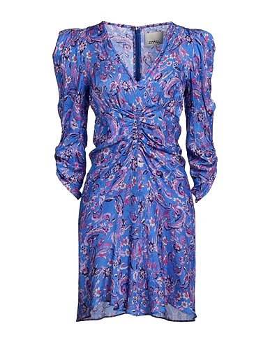 ISABEL MARANT Vestito corto Azzurro 65% Viscosa, 35% Seta