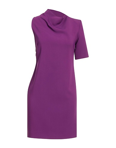 SPORTMAX Vestito corto Viola 96% Viscosa, 4% Elastan