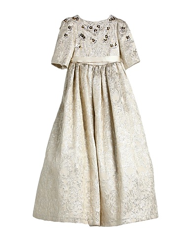 DOLCE&GABBANA Dress Platinum 45% Polyamide, 31% Polyester, 13% Viscose, 8% Silk, 3% Lurex®
