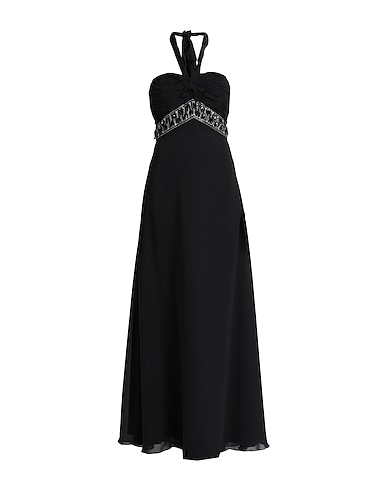 LISA KOTT® Long dress NERO 100% Polyester