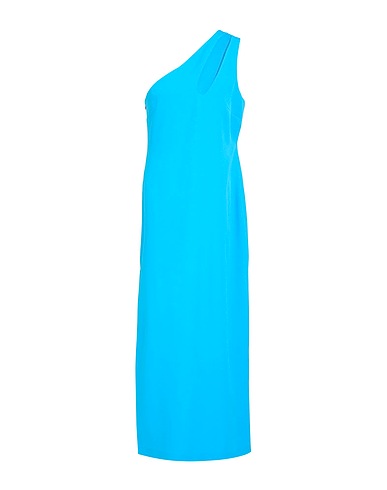 P.A.R.O.S.H. Long dress Azure 97% Polyester, 3% Elastane