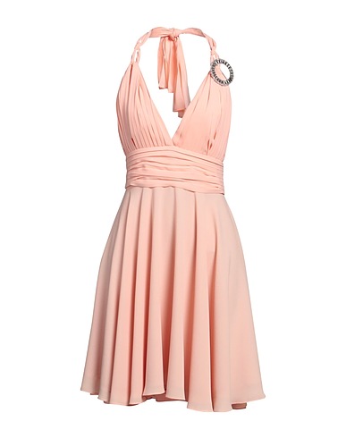 HANITA Short dress Apricot 100% Polyester