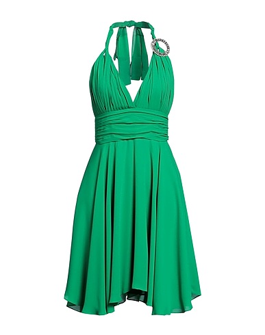 HANITA Short dress Green 100% Polyester