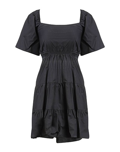 KAOS JEANS Short dress Black 100% Cotton