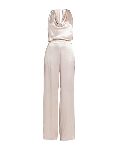 ANTONELLI Jumpsuits and Overalls Beige 55% Acetate, 45% Silk