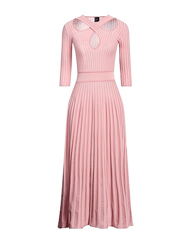 PINKO Midi dress Light pink 66% Viscose, 29% Polyamide, 5% Polyester