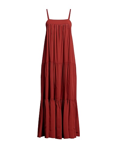 ANNA SERAVALLI Robe longue 94% Viscose, 6% Élasthanne