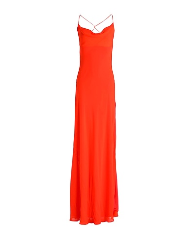 THE ANDAMANE Elegant dress Orange 100% Silk