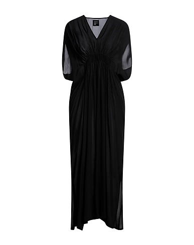 FISICO Midi dress Black 100% Viscose
