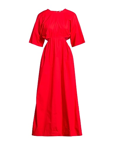 8PM Kleid für besondere Anlässe Rot 100% Baumwolle