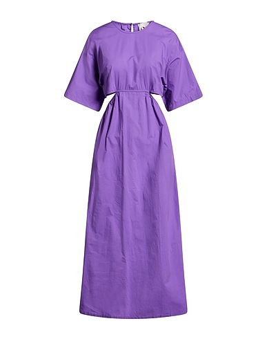 8PM Midi dress Purple 100% Cotton