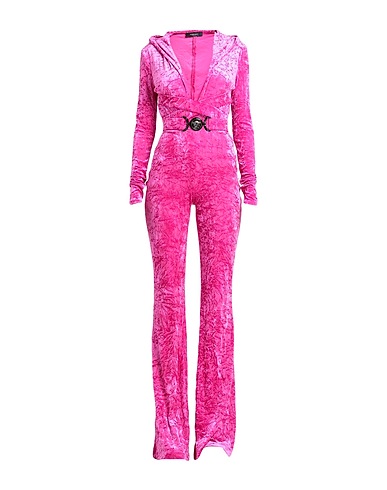 VERSACE Jumpsuits and Overalls Fuchsia 92% Polyester, 8% Elastane