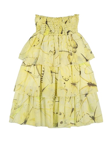 MISS BLUMARINE Skirt Lime green 100% Cotton
