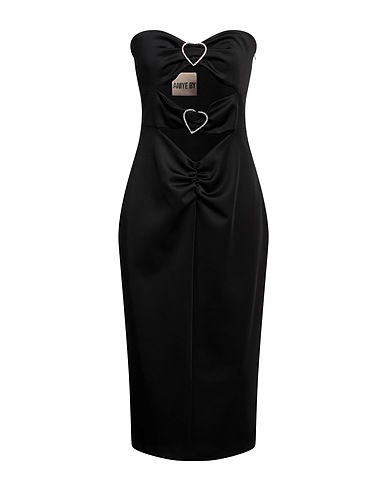 ANIYE BY Midi dress Black 95% Polyester, 5% Elastane