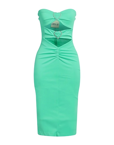 ANIYE BY Midi dress Green 95% Polyester, 5% Elastane