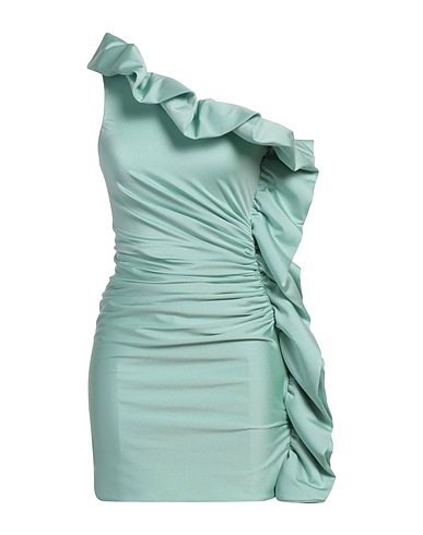 HOUSE OF AMEN Short dress Light green 80% Polyamide, 20% Elastane