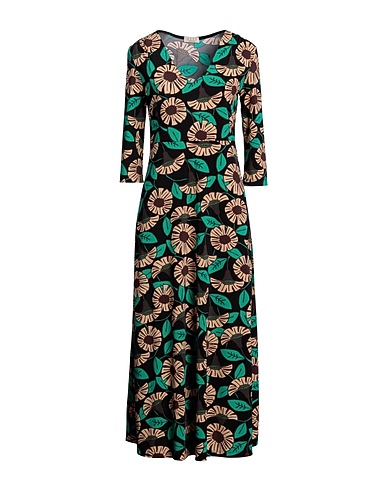 SIYU Midi dress Black 85% Polyamide, 15% Elastane