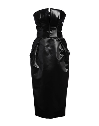 MAISON MARGIELA Elegant dress Black 61% Acetate, 39% Polyamide