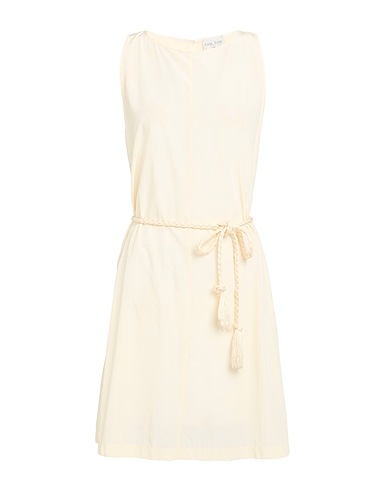 FORTE_FORTE Short dress Cream 52% Polyester, 48% Cotton
