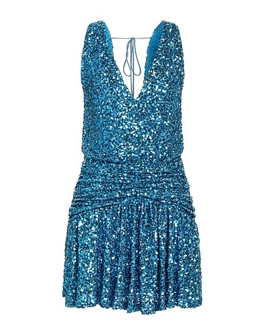 ANIYE BY Short dress Azure 97% Polyester, 3% Elastane