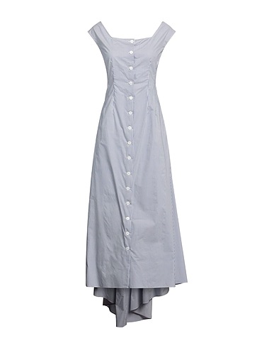 PHILOSOPHY di LORENZO SERAFINI Midi dress Navy 100% Cotton