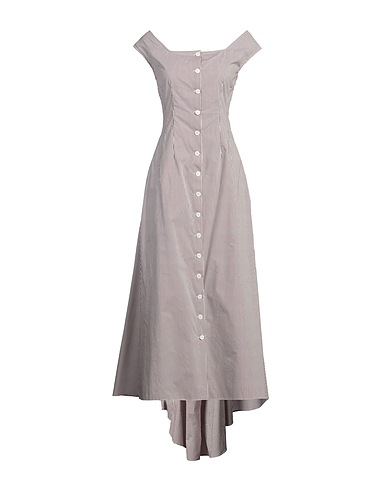 PHILOSOPHY di LORENZO SERAFINI Midi dress Brick 100% Cotton
