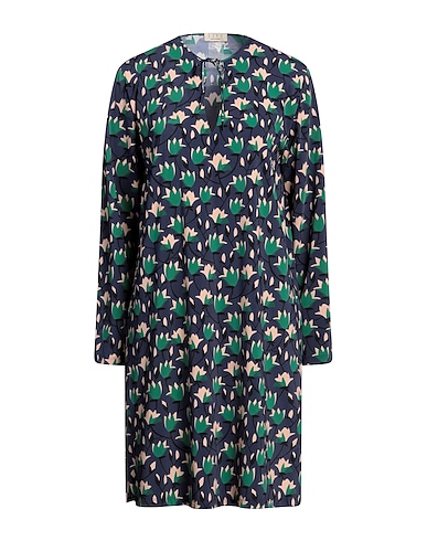 SIYU Short dress VIOLA SCURO 85% Polyamide, 15% Elastane