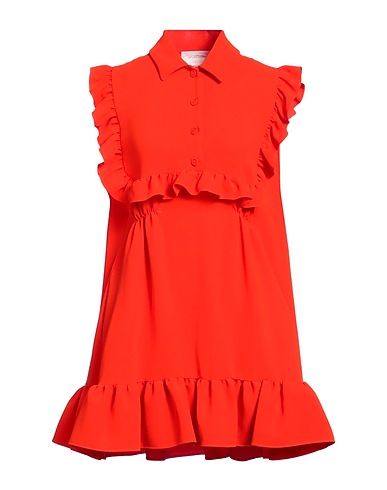 SPORTMAX Shirt dress Red 100% Polyester
